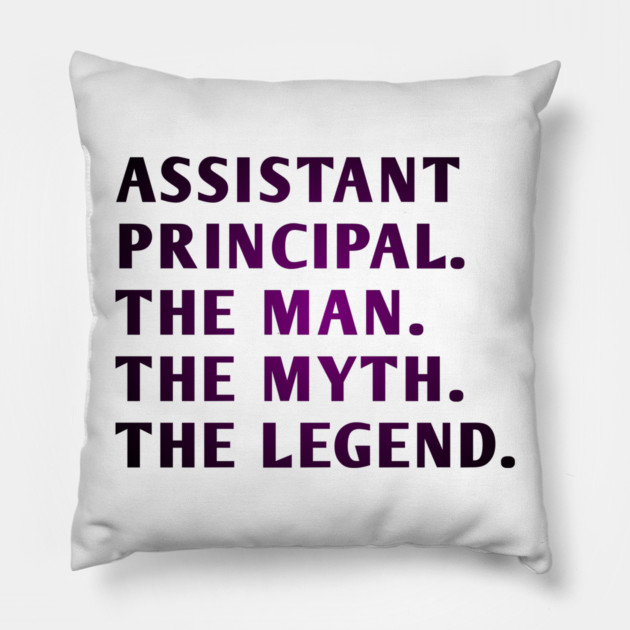 Assistant Principal Pillow by BlackMeme94