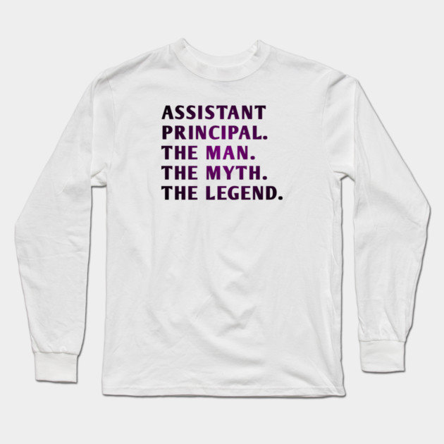 Assistant Principal Long Sleeve T-Shirt by BlackMeme94