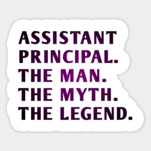Assistant Principal Sticker