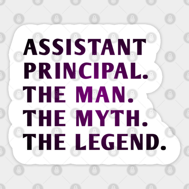 Assistant Principal Sticker by BlackMeme94