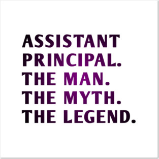 Assistant Principal Posters and Art