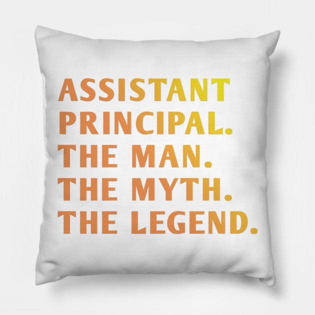 Assistant Principal Pillow by BlackMeme94
