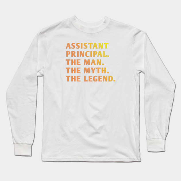 Assistant Principal Long Sleeve T-Shirt by BlackMeme94
