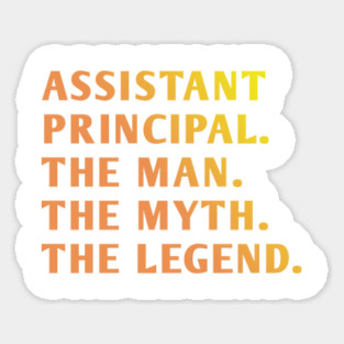 Assistant Principal Sticker
