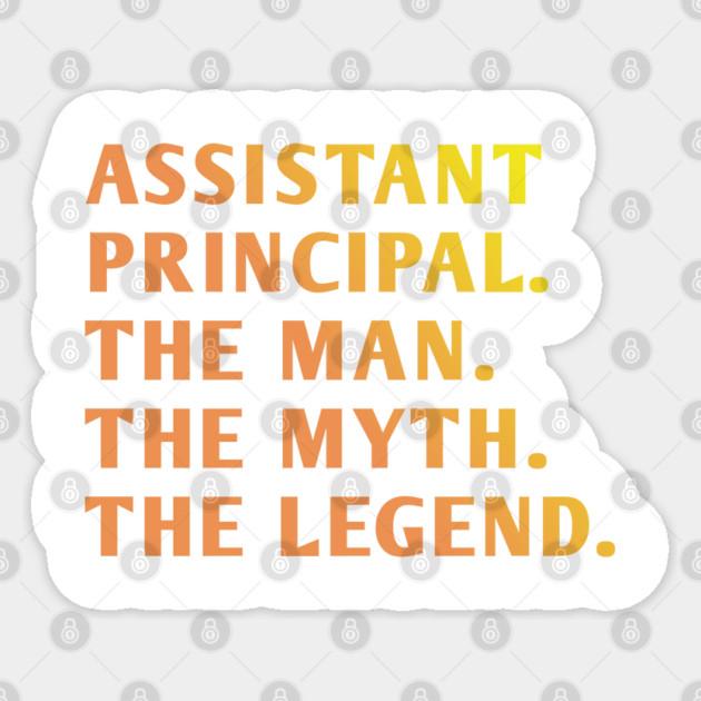 Assistant Principal Sticker by BlackMeme94