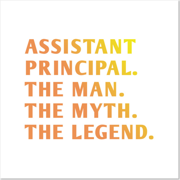Assistant Principal Wall Art by BlackMeme94