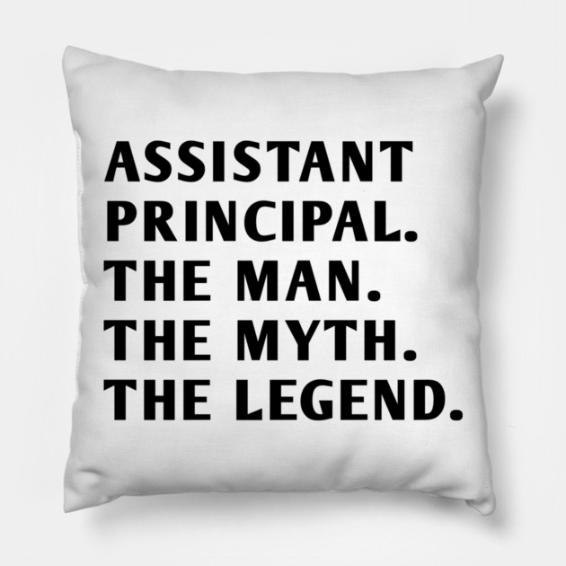 Assistant Principal Pillow by BlackMeme94