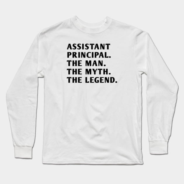 Assistant Principal Long Sleeve T-Shirt by BlackMeme94