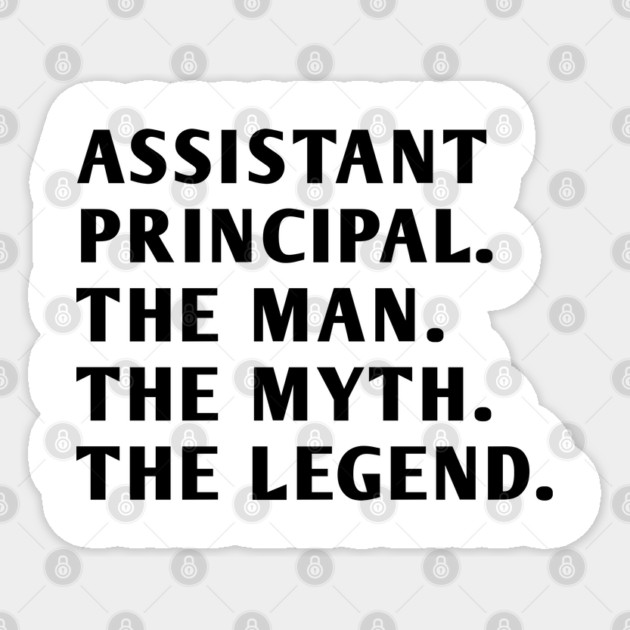 Assistant Principal Sticker by BlackMeme94