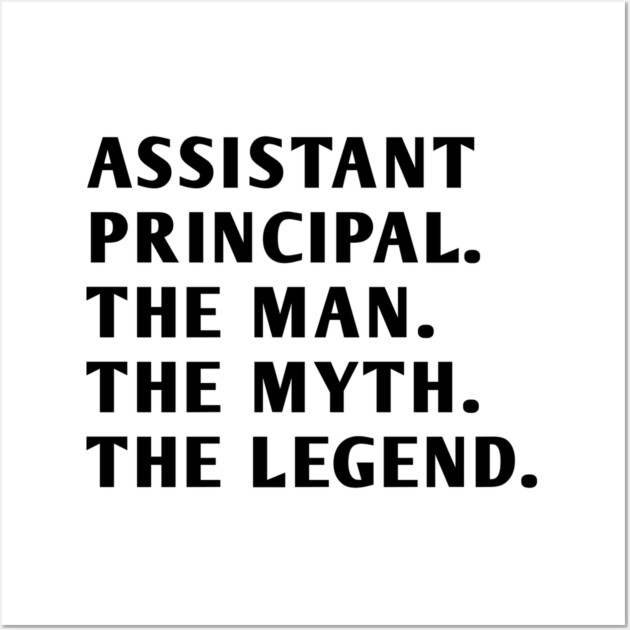 Assistant Principal Wall Art by BlackMeme94