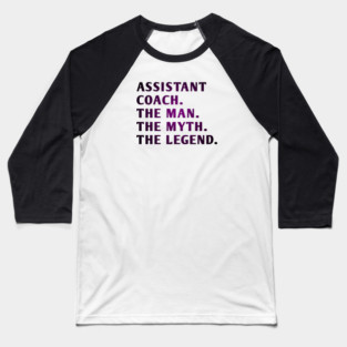 Assistant Coach Baseball T-Shirt