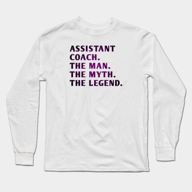 Assistant Coach Long Sleeve T-Shirt by BlackMeme94