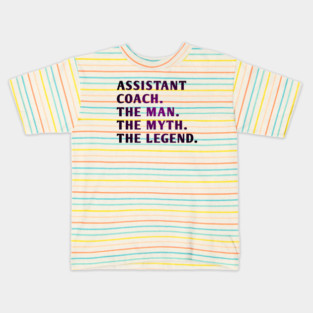 Assistant Coach Kids T-Shirt