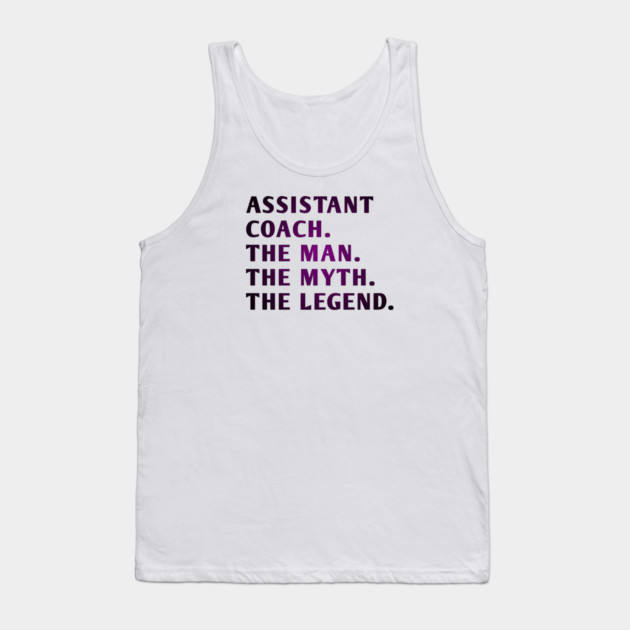 Assistant Coach Tank Top by BlackMeme94