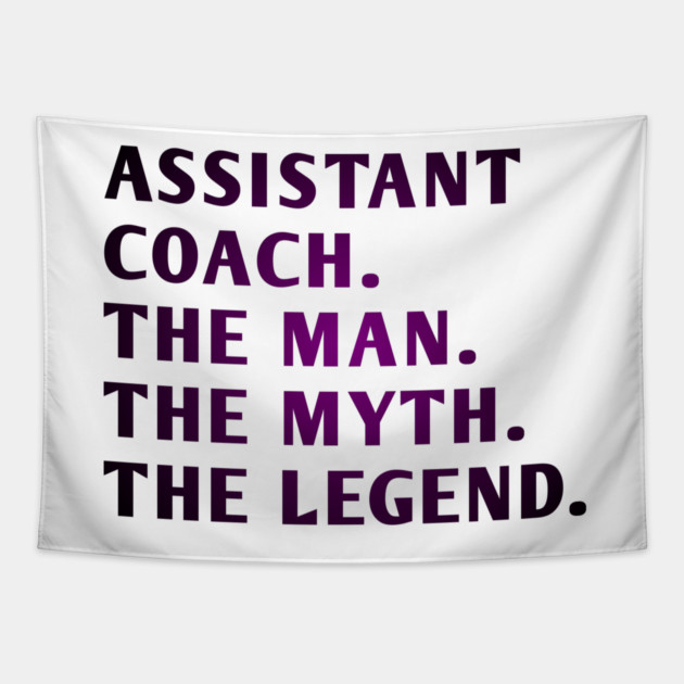 Assistant Coach Tapestry by BlackMeme94