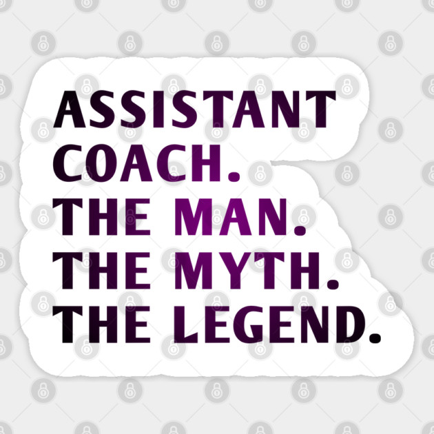 Assistant Coach Sticker by BlackMeme94