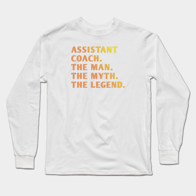 Assistant Coach Long Sleeve T-Shirt by BlackMeme94