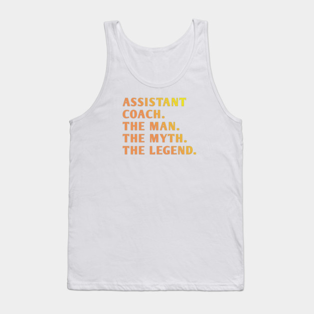 Assistant Coach Tank Top by BlackMeme94