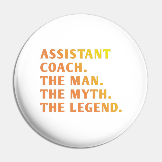Assistant Coach Pin by BlackMeme94