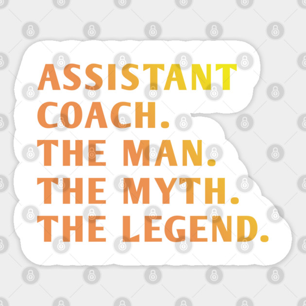Assistant Coach Sticker by BlackMeme94