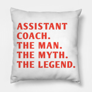 Assistant Coach Pillow