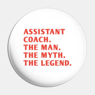 Assistant Coach Pin