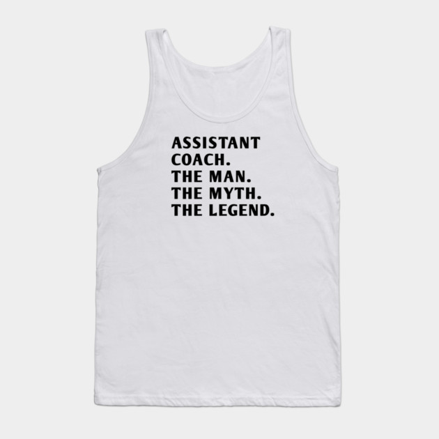 Assistant Coach Tank Top by BlackMeme94