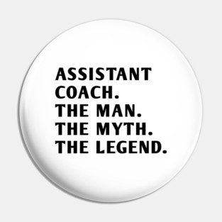 Assistant Coach Pin