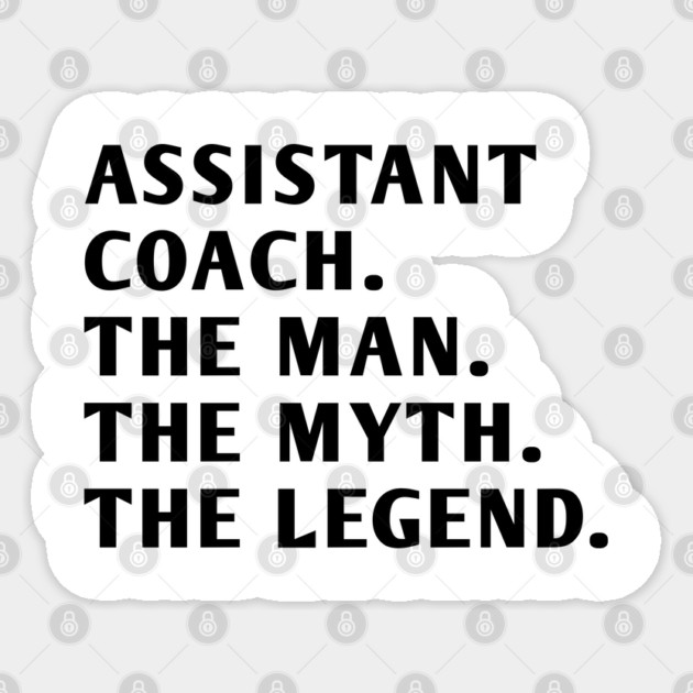 Assistant Coach Sticker by BlackMeme94