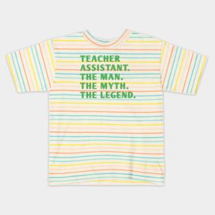 Teacher Assistant Kids T-Shirt