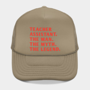 Teacher Assistant Hat