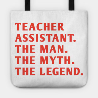Teacher Assistant Tote