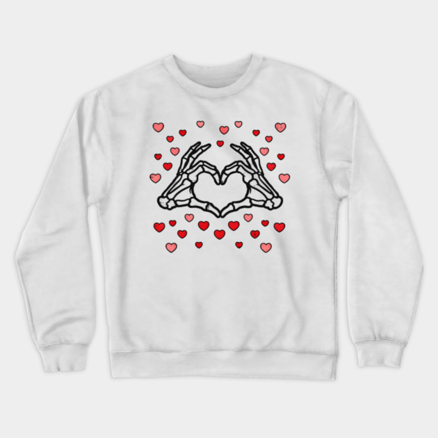 Valentine-Day Crewneck Sweatshirt by BlackMeme94