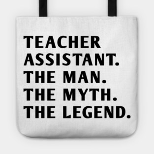 Teacher Assistant Tote
