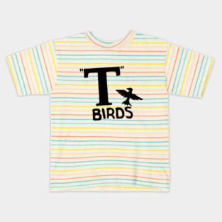 T Birds - Black Kids T-Shirt