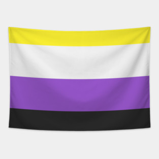 non binary flag Tapestry
