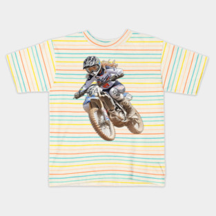 Motocross Mom Kids T-Shirt