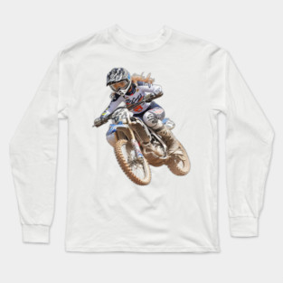 Motocross Mom Long Sleeve T-Shirt
