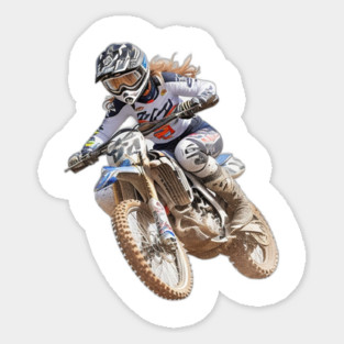Motocross Mom Sticker