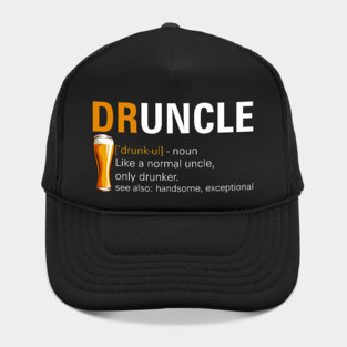Beer Funny Drunk Uncle Hat
