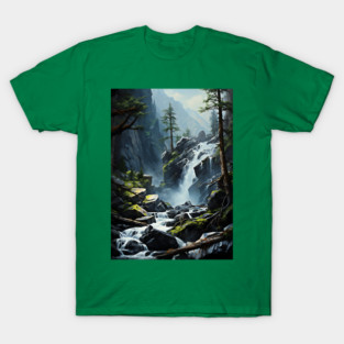 Mountain River Nature Photography T-Shirt