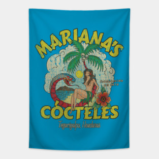 Mariana’s Cócteles 1974 Tapestry