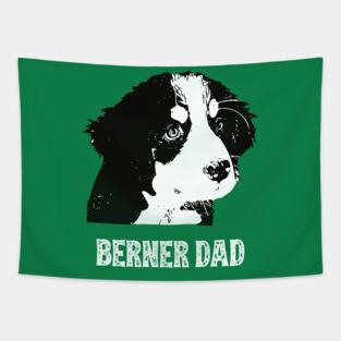 Bernese Mountain Dog Dad Tapestry