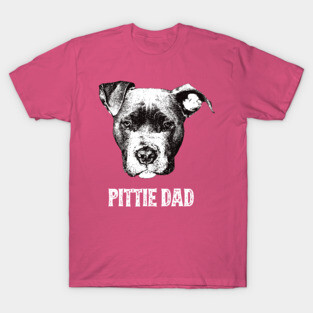American Pit Bull Terrier Dad T-Shirt