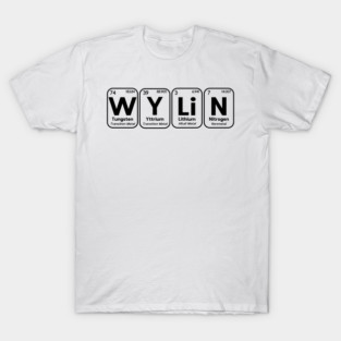 Wylin Periodic Table (Light) T-Shirt