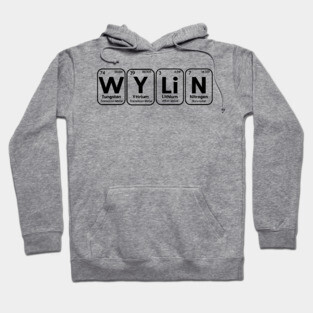 Wylin Periodic Table (Light) Hoodie