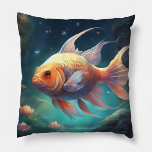 Furious Fins Pillow