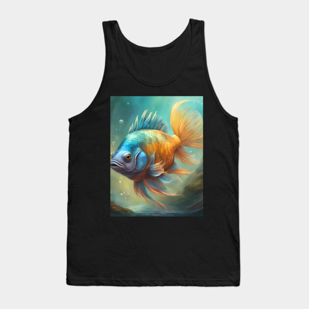 determination rule the waters. Tank Top by animegirlnft