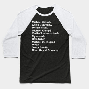 Michael Personas Baseball T-Shirt