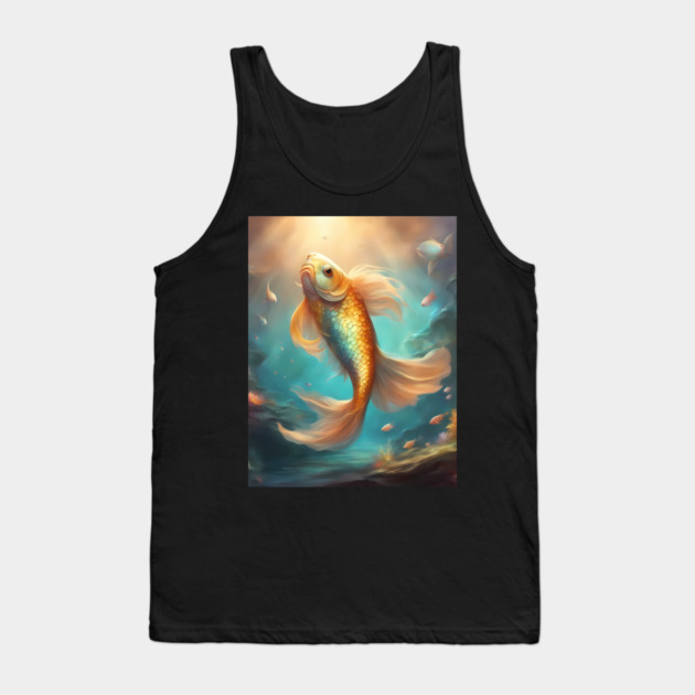 Tempestuous adventure pose Tank Top by animegirlnft